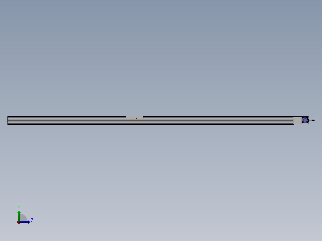 精密模组MT220-L150-3500-R-M75-C4左视图