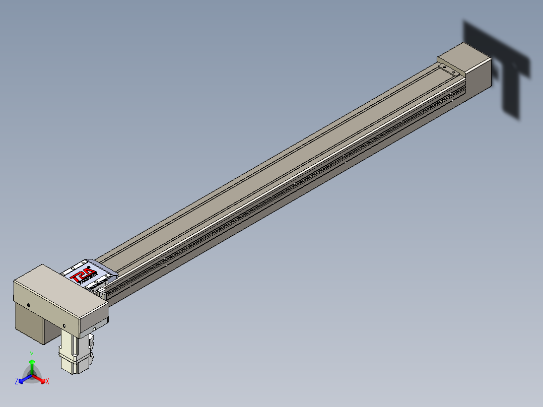 同步带全封闭直线模组TPA-HCB-65S-90-L750-MR-Y-P10-N3