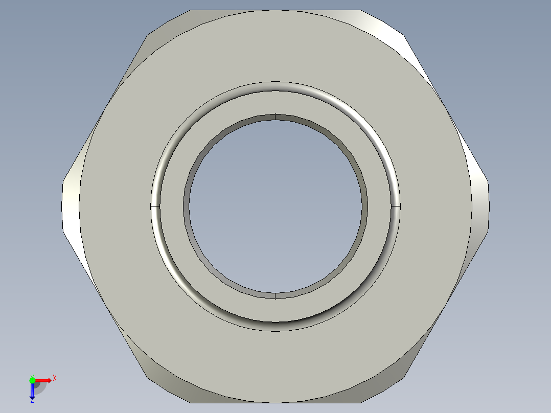 软管与硬管连接用工业通用接头0128_10_13_39俯视图