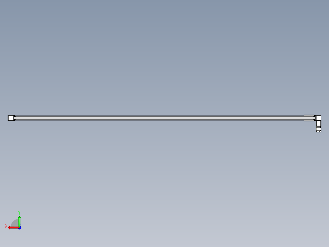 威洛博LB.GB同步带传动--欧规系列GB8-L192-S5250-BL-P75-K后视图