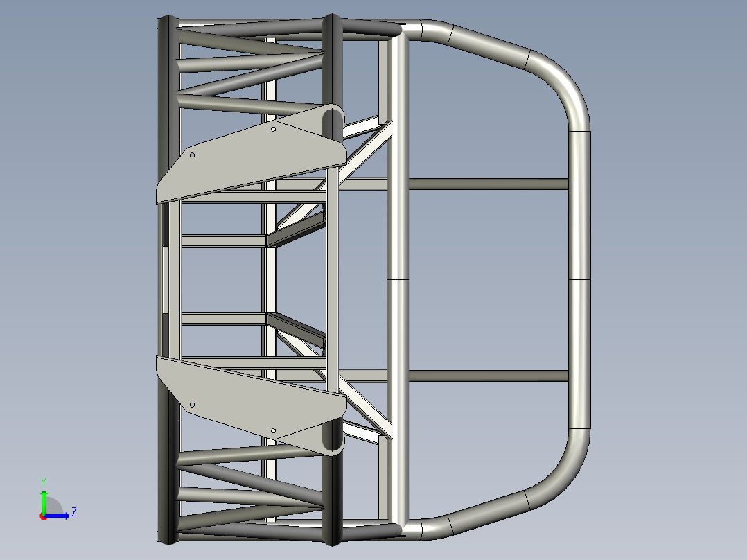 新卡特勒姆设计左视图
