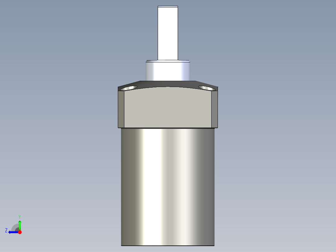 KOSMEKLHS0750-Cx-P多系列多零件图纸模型右视图