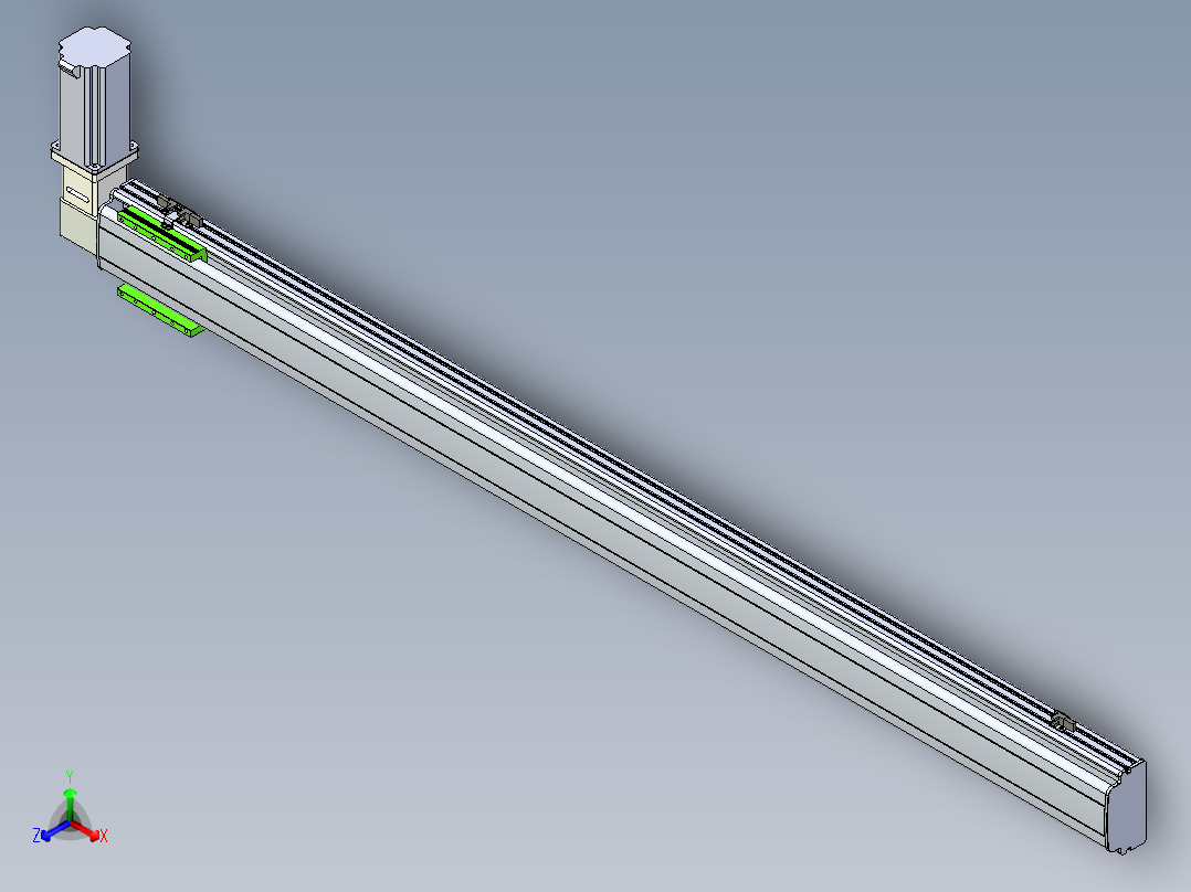 同步带滑台-半封闭B13-L90-S1650-R-Z86-D3