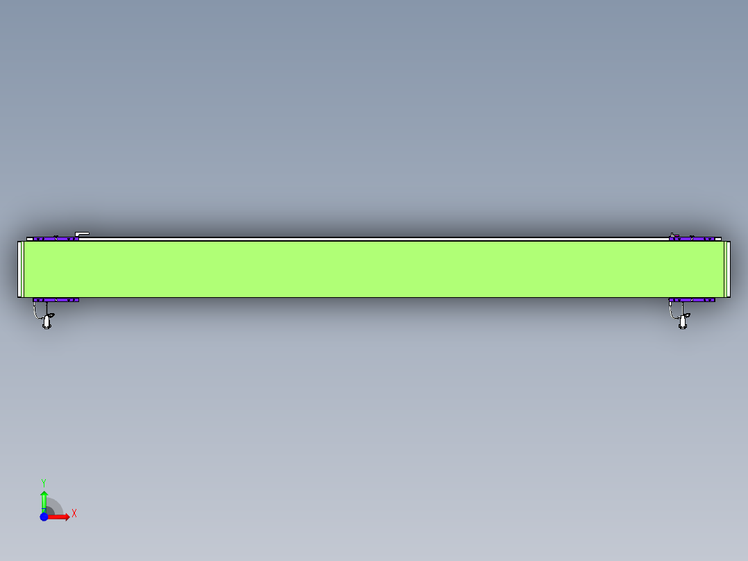 威洛博VL系列3d模型模组2VL22H2Y-S2300前视图