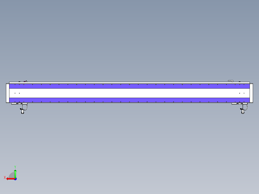 威洛博VL系列3d模型模组2VL22H2Y-S2300后视图