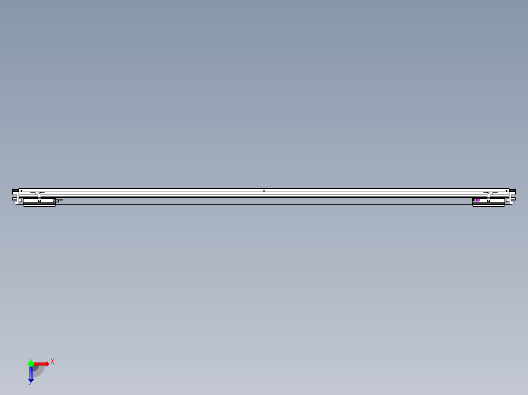 威洛博VL系列3d模型模组2VL22H2Y-S2300俯视图