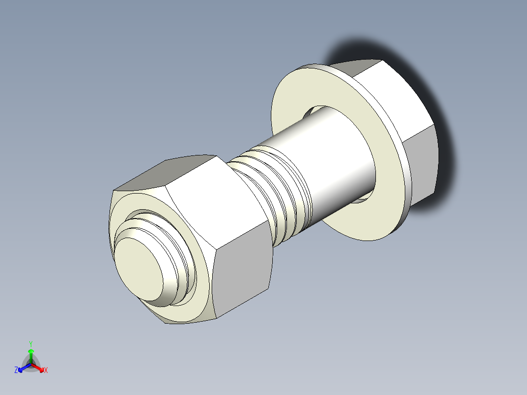 螺栓和螺母-M14 X 2.0.rar