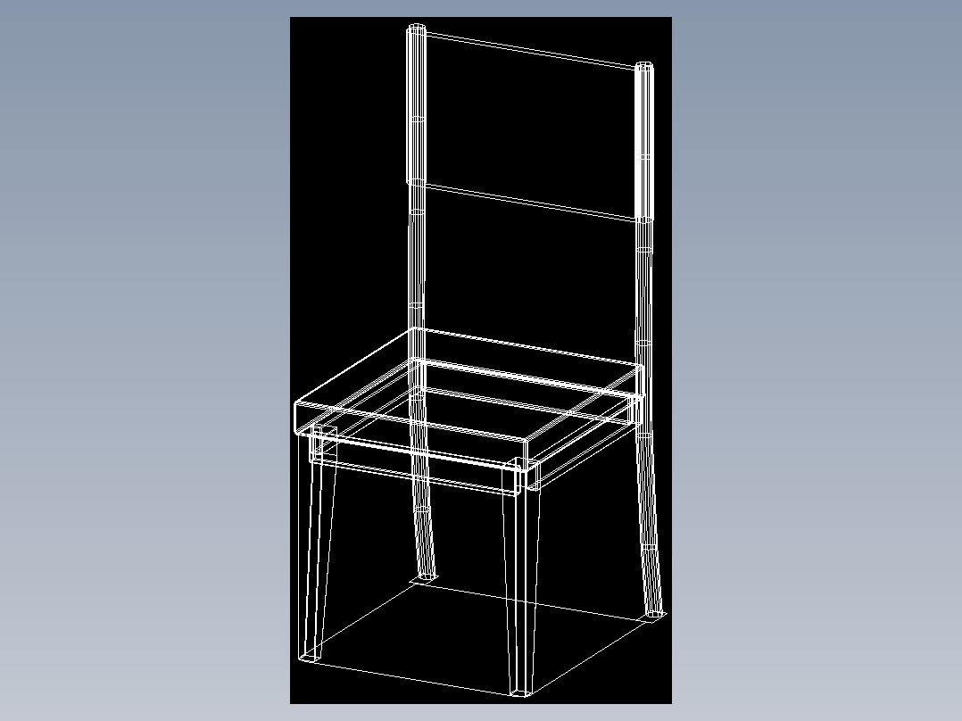 室内家具和灯具等的模型十四-J-CH06