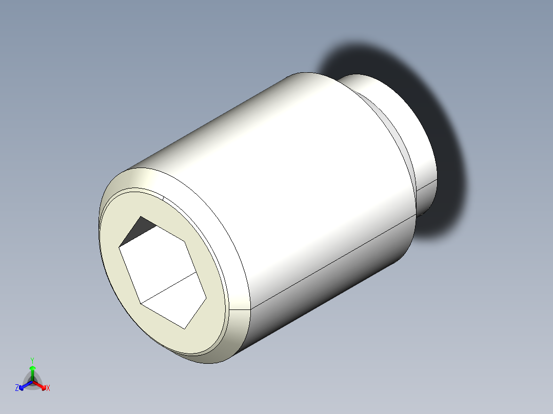 半圓定位珠螺絲(平面A)2272-3D多系列多零件图纸模型