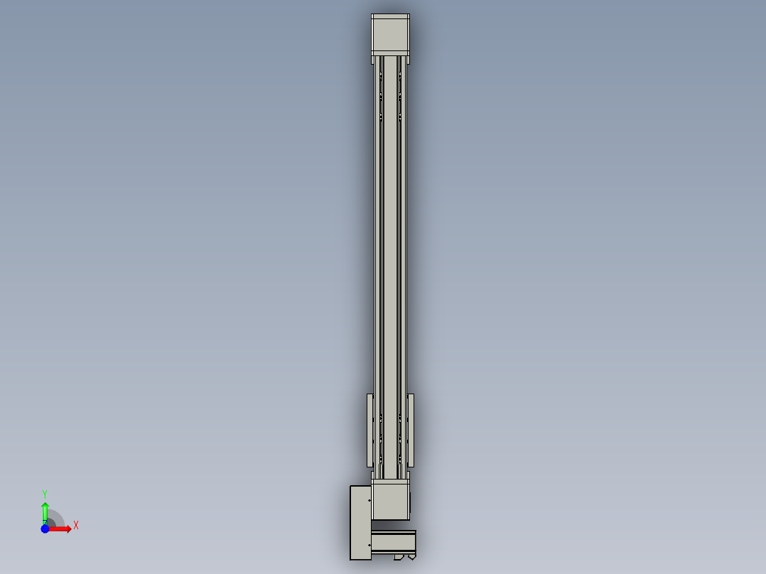 欧规系列-GB8-L96-S800-BL-P40-MS3前视图