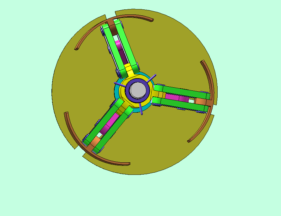 内涨式涨紧机构SW三维图=633790==160