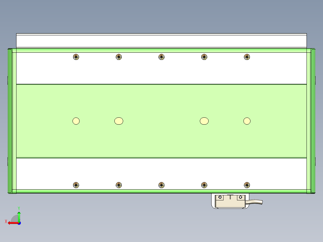 威洛博LC系列3d模型模组LC17E2Y-S100后视图