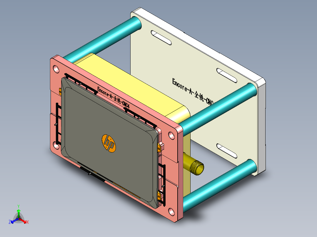 Encore-A-QX-CNC4-0511正等轴测图