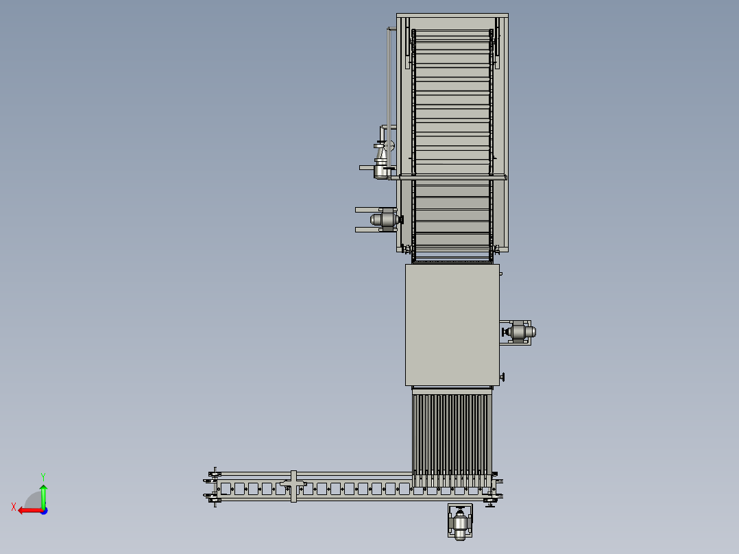 三维图 (2)后视图