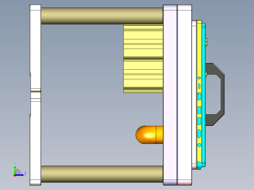 GX501-C-CNC1-1012左视图