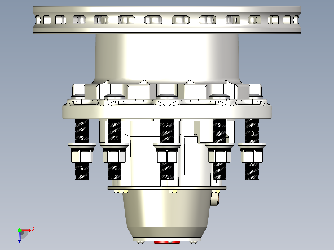 制动器 (19)俯视图