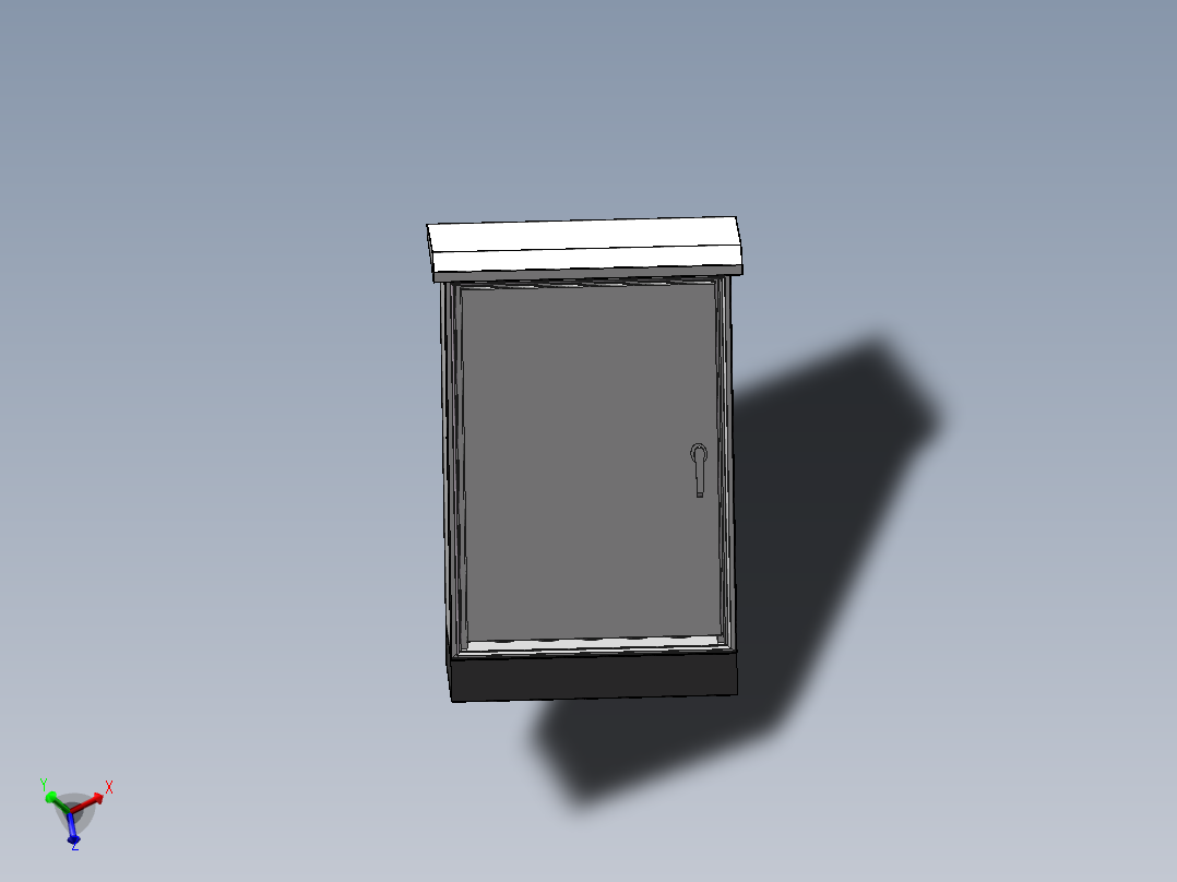 户外机箱（双层门）1000X650X350