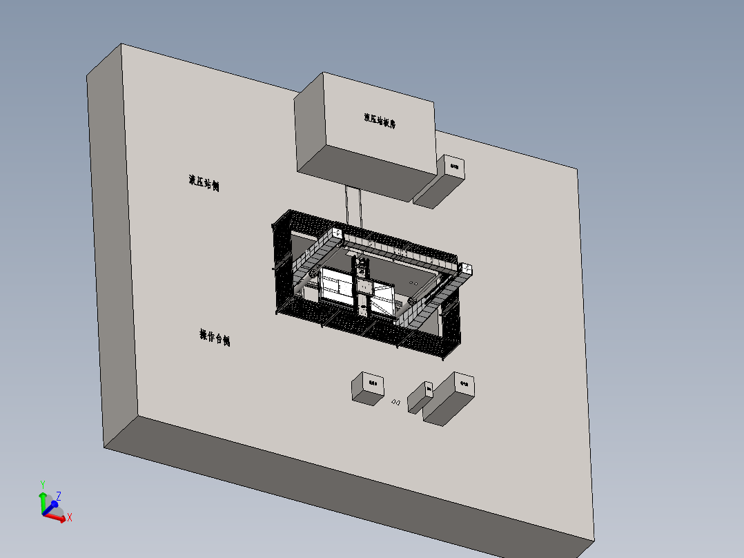 液压智能行走装置sw