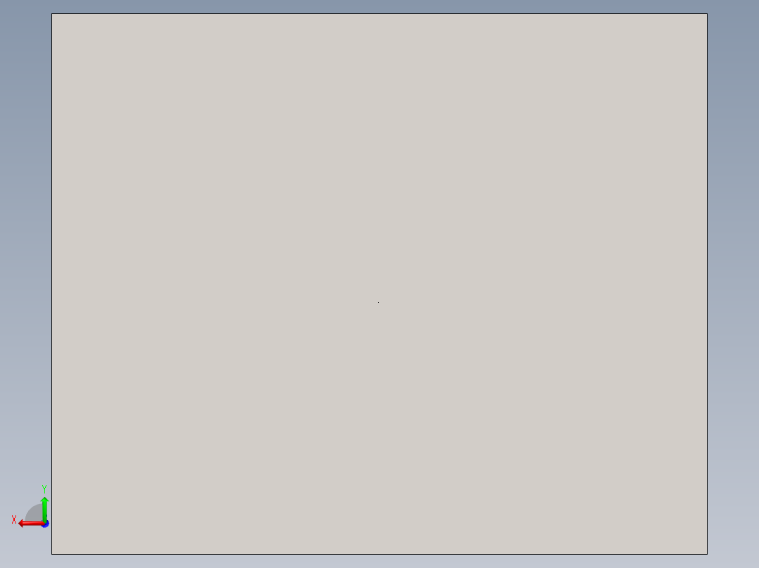 液压智能行走装置sw后视图