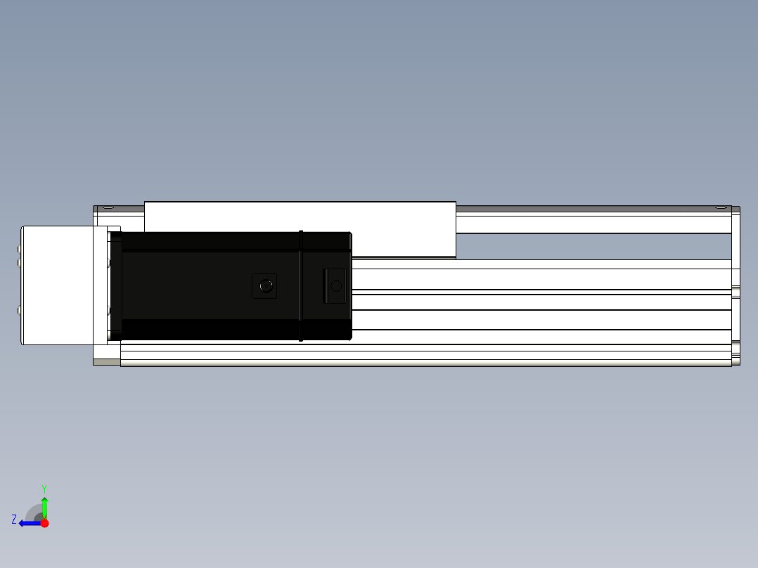 Toyo东佑达直线模组-ETH22-150-BL-750W+煞車右视图
