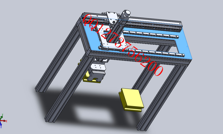 使用单轴机器人的中载传送组