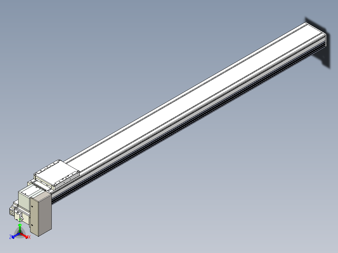 同步带全封闭直线模组TPA-HCB-105D-90-L1150-RP-Y-P20-N3