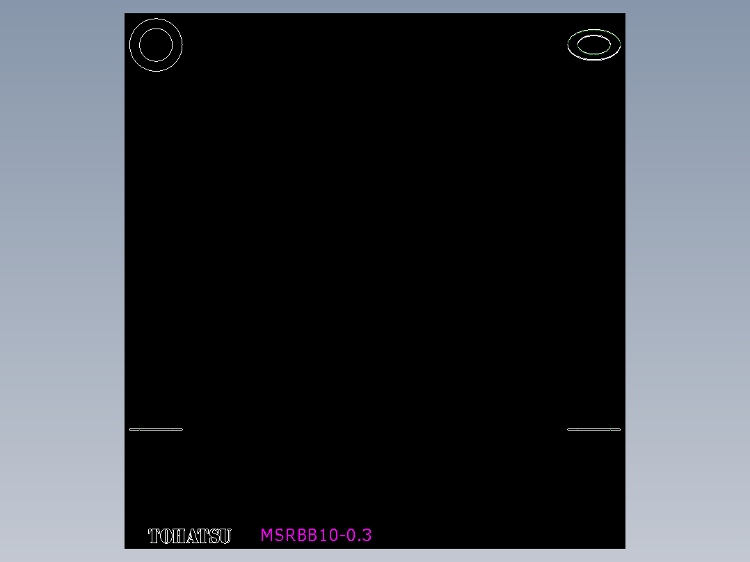 華司MSRBB-2D多系列多零件图纸模型