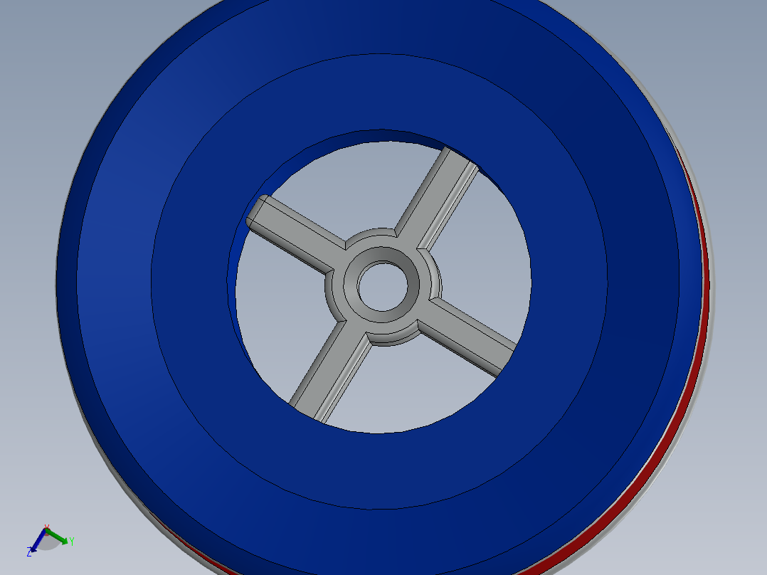 皮带轮-2--sw三维 3d模型设计图