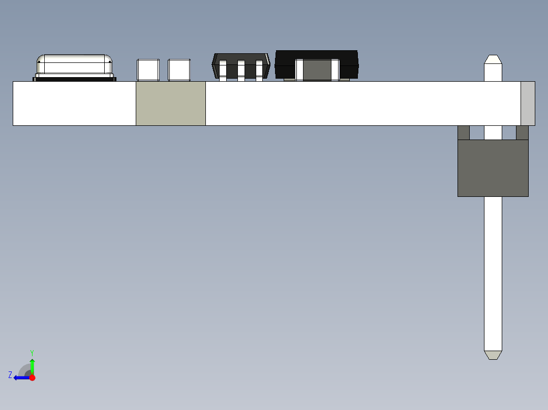 传感器 (36)右视图