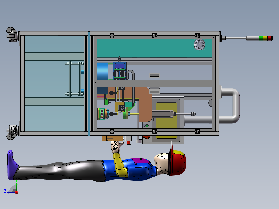 螺母压装方案sw16可编辑右视图