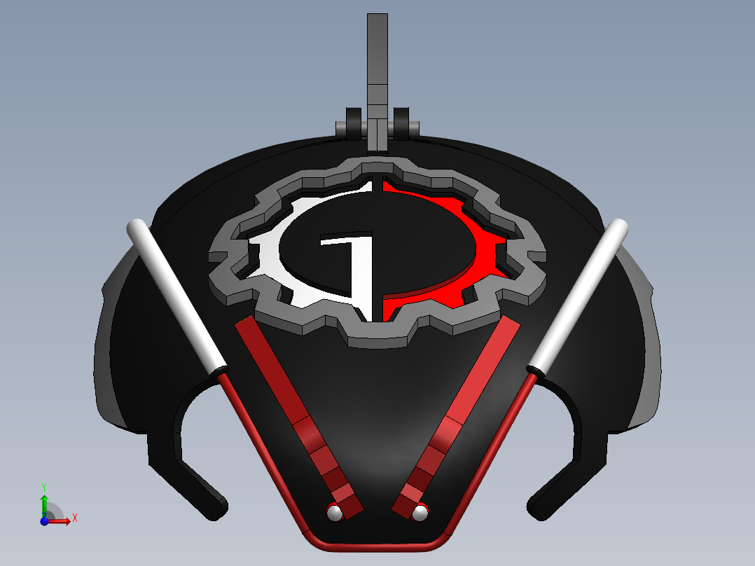 外星飞船5前视图