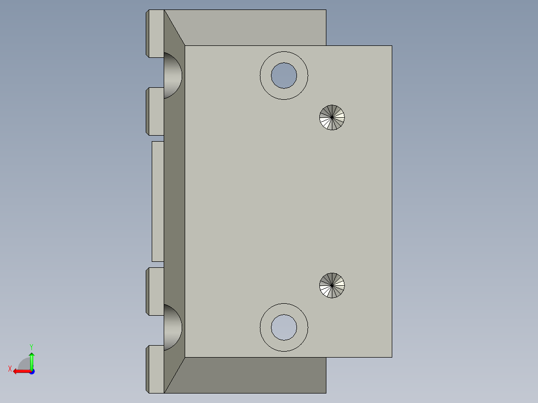 普通气爪PH15-25S后视图