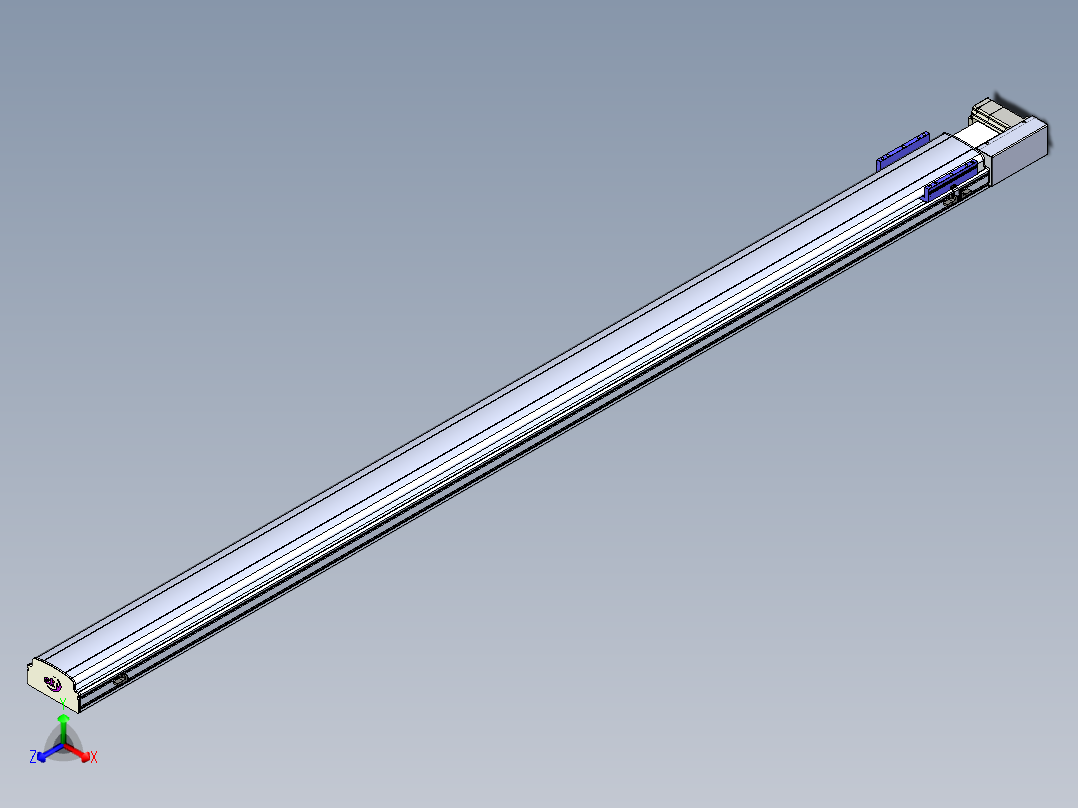 同步带滑台-半封闭B17H-L50-S2700-R-P75-D3