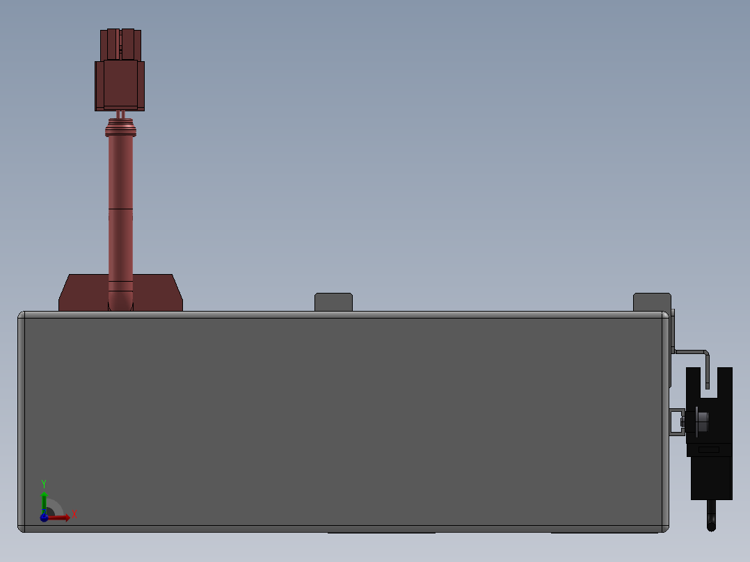 精密模组MY120-T10-600L-BR-P20B-C4-C前视图