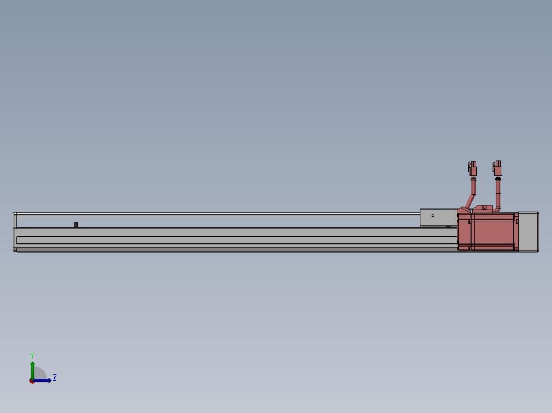 精密模组MY120-T10-600L-BR-P20B-C4-C左视图
