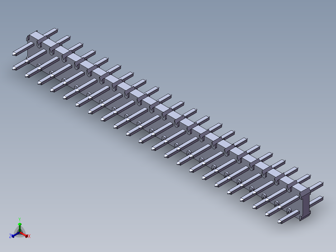 3m_pin_strip_header_15129正等轴测图