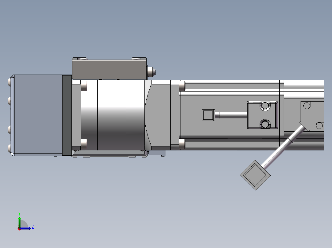 欧规同步带GTB65-LT-400W左视图