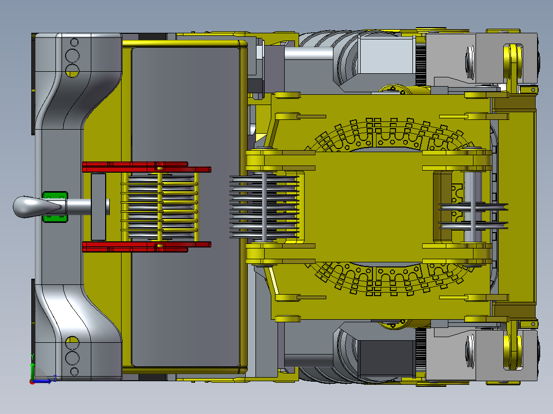 起重机模型设计左视图