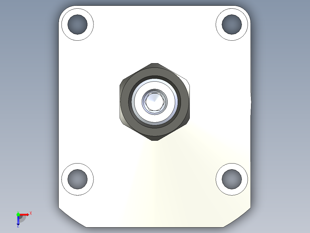 KOSMEKWHE2500-2ALM多系列多零件图纸模型多系列多零件图纸模型俯视图