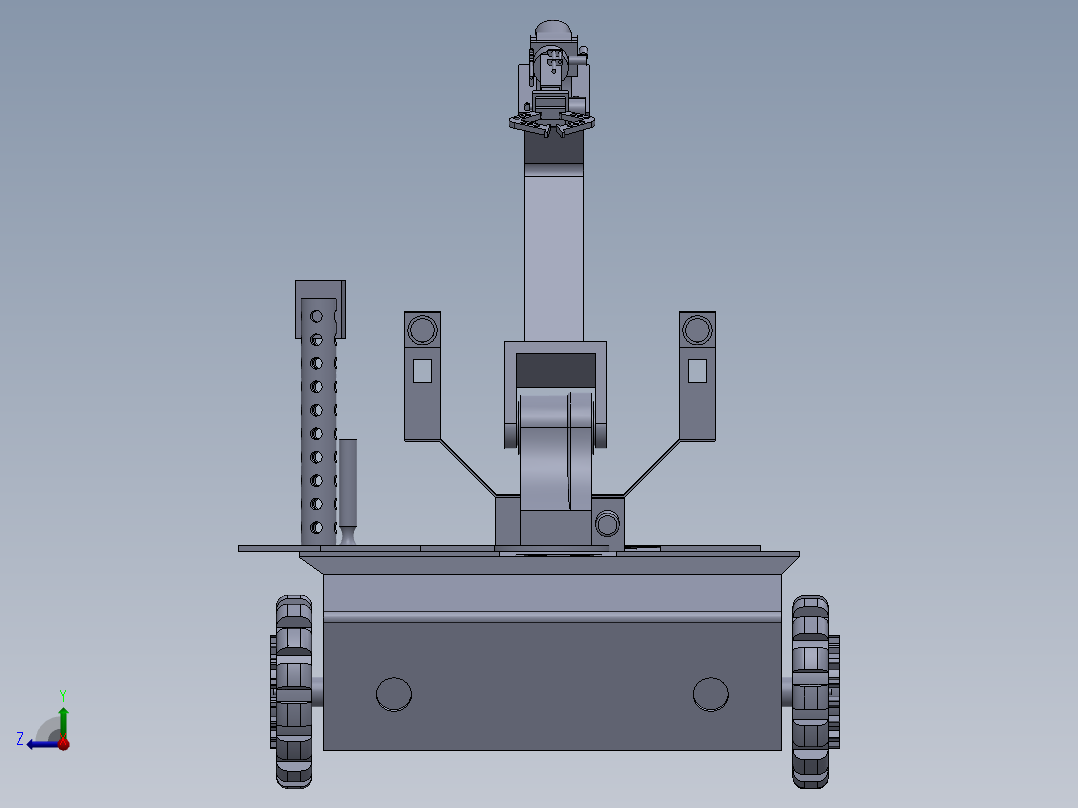 水下机器人---sw右视图