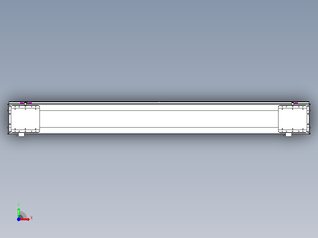 威洛博LC系列3d模型模组2LC22H2Y-S1700前视图