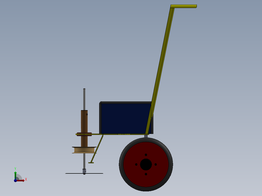 甘蔗收割机sugarcane-harvester-SW前视图