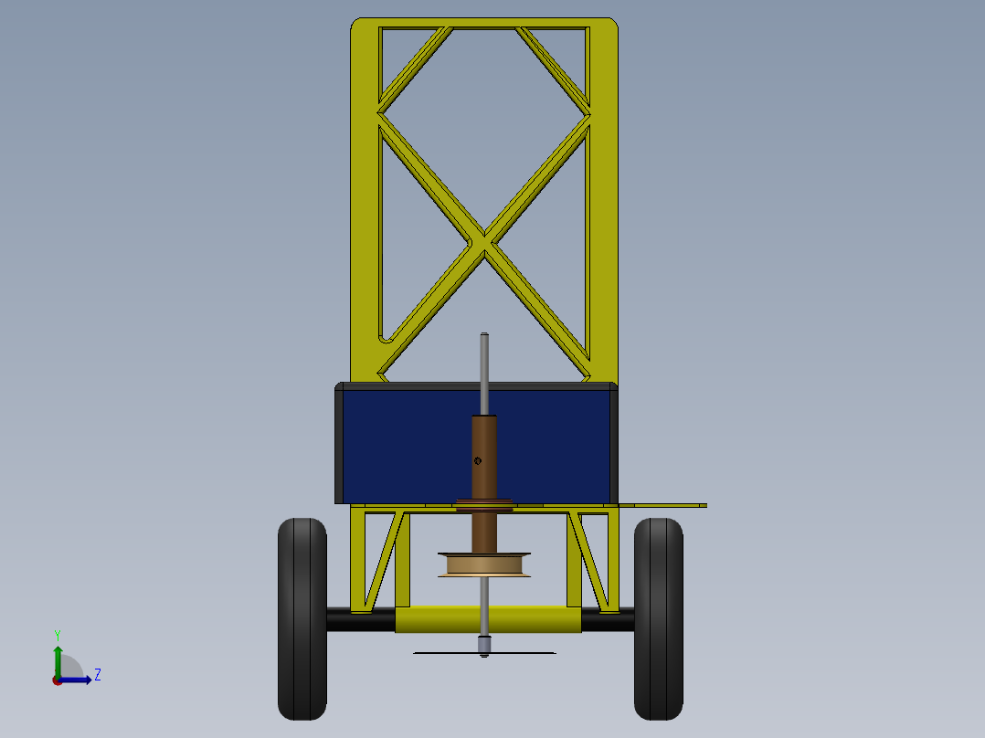 甘蔗收割机sugarcane-harvester-SW左视图