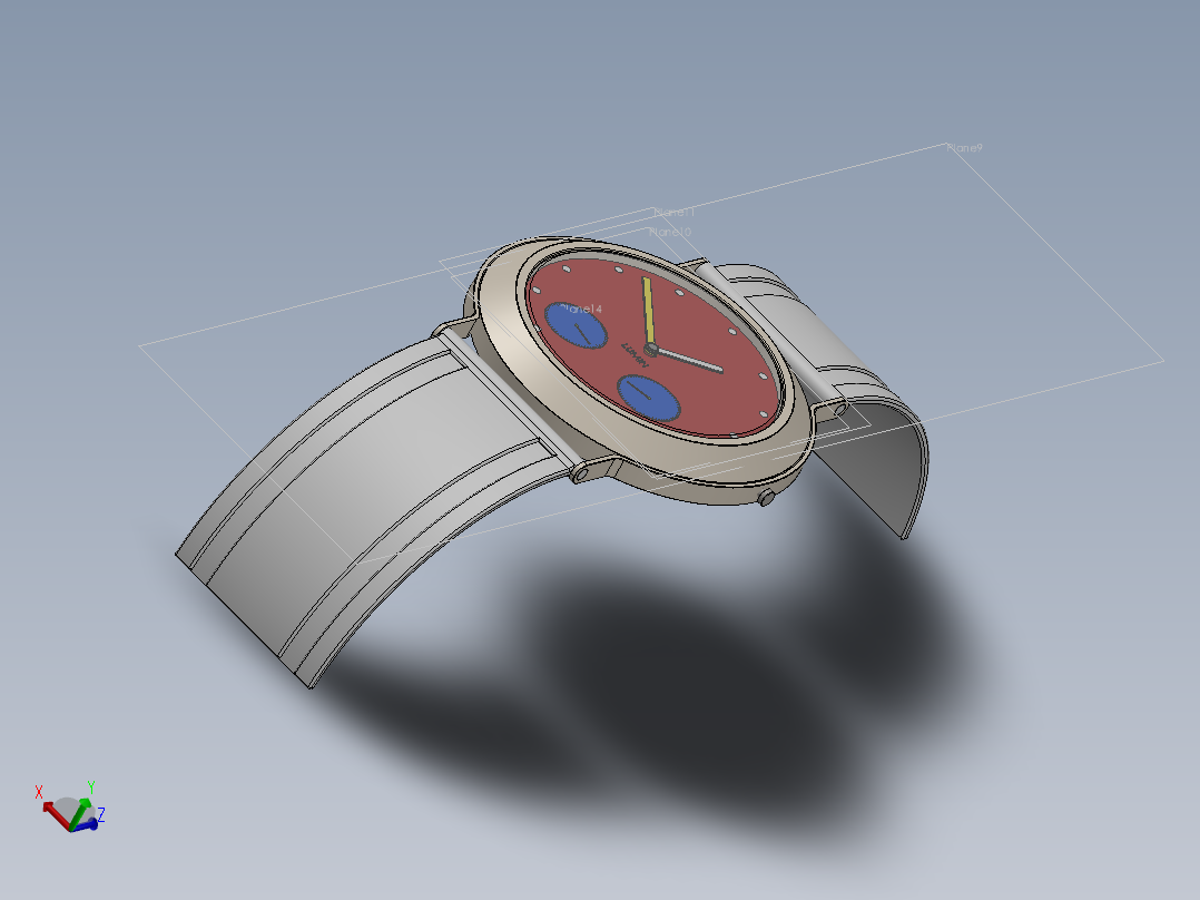 solidworks创意<span style='color: red'>手表</span><span style='color: red'>设计</span>