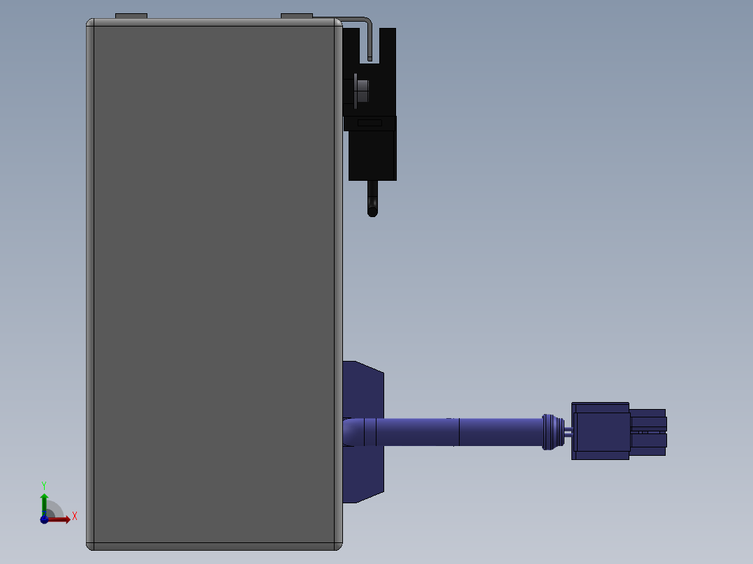 精密模组MY60-T10-600L-BM-P20B-C4-C前视图