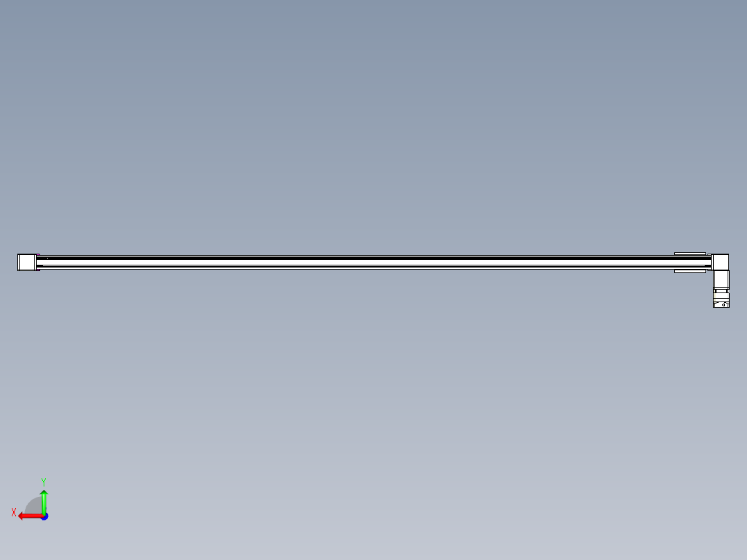 威洛博LB.GB同步带传动--欧规系列GB8-L192-S3600-BL-P75-K后视图