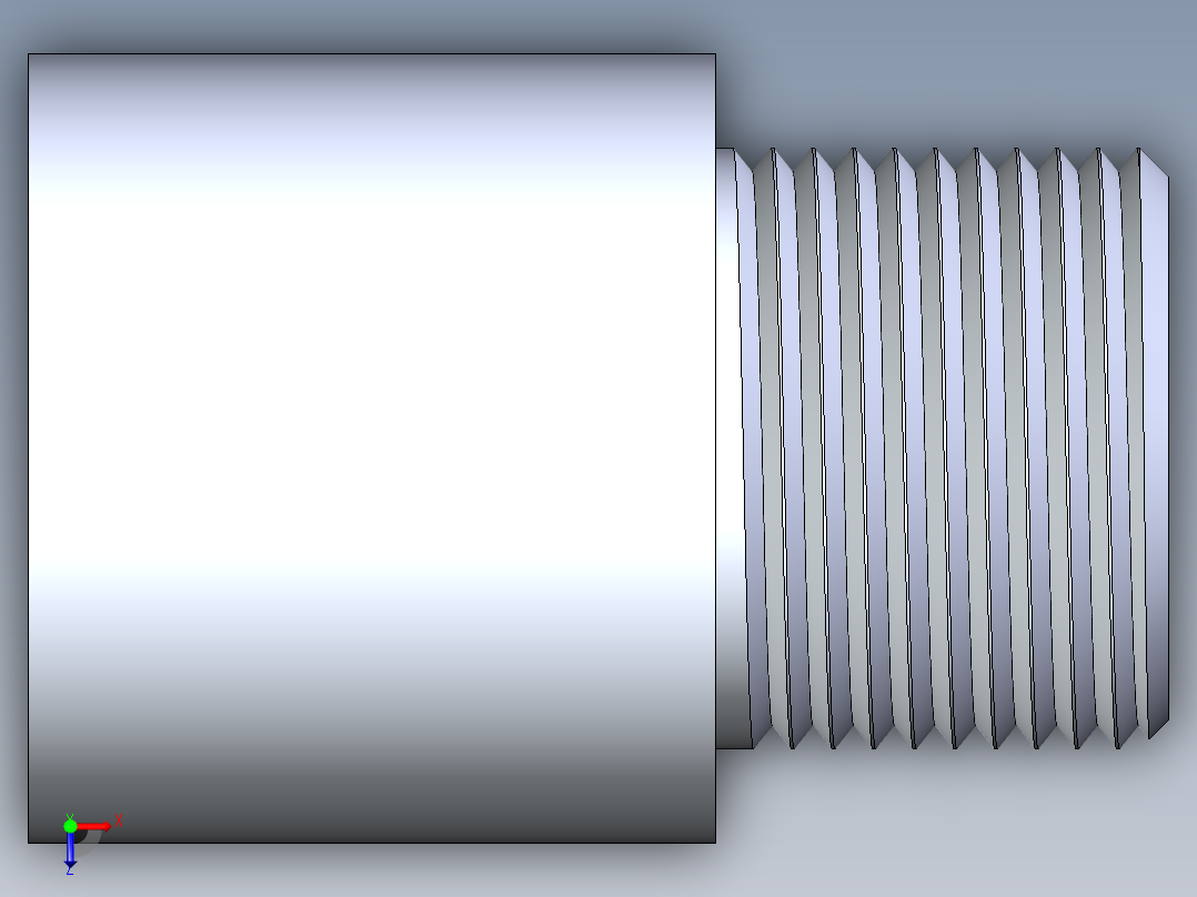 聚氯乙烯配件15-Sch80_MaleAdapter_SxMPT_836-007 _0.75in俯视图