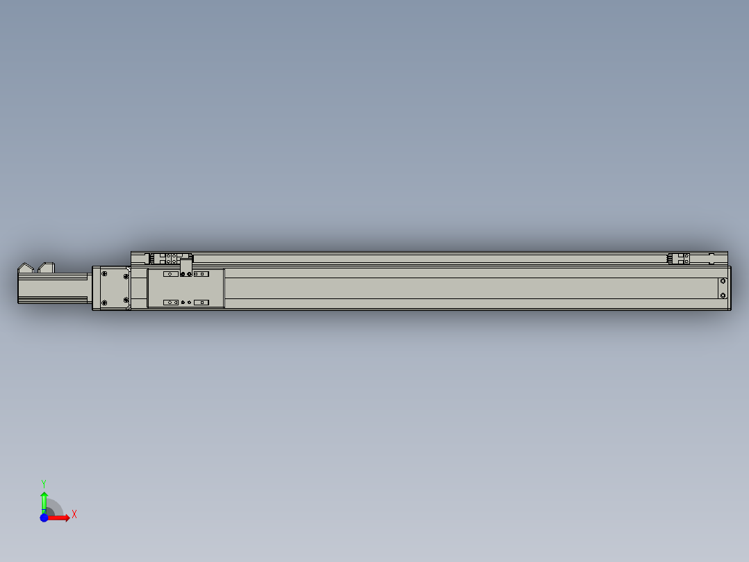 VF丝杆传动-一般环境VT5-L10-C-S600-BC-P10-C4前视图