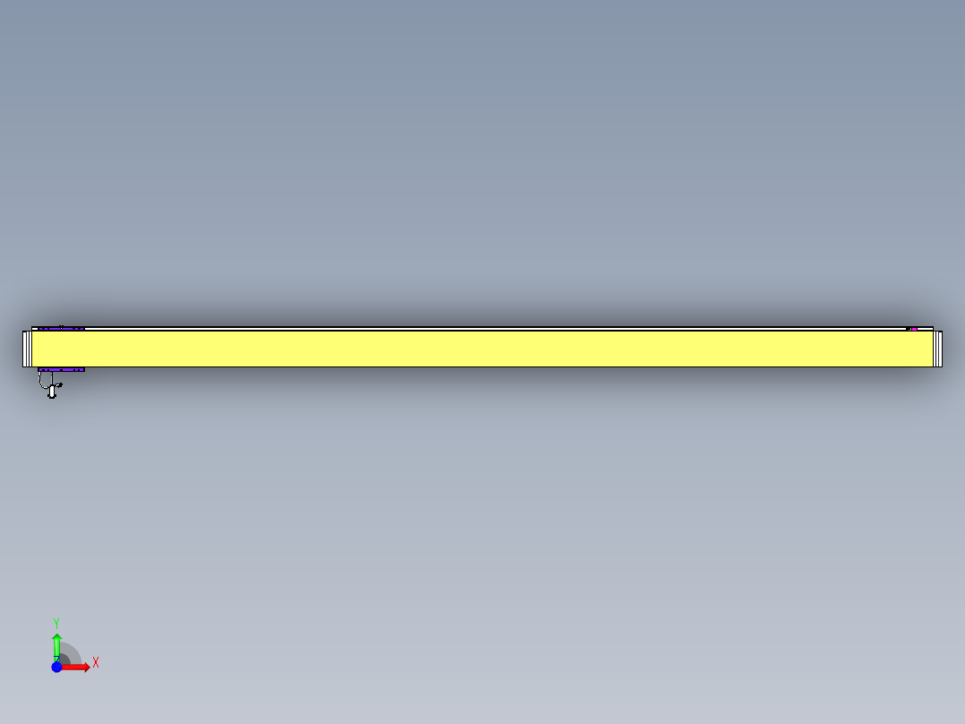 威洛博VL系列3d模型模组VL14S2Y-S3300前视图
