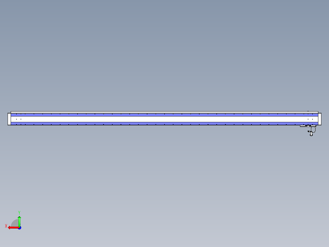 威洛博VL系列3d模型模组VL14S2Y-S3300后视图